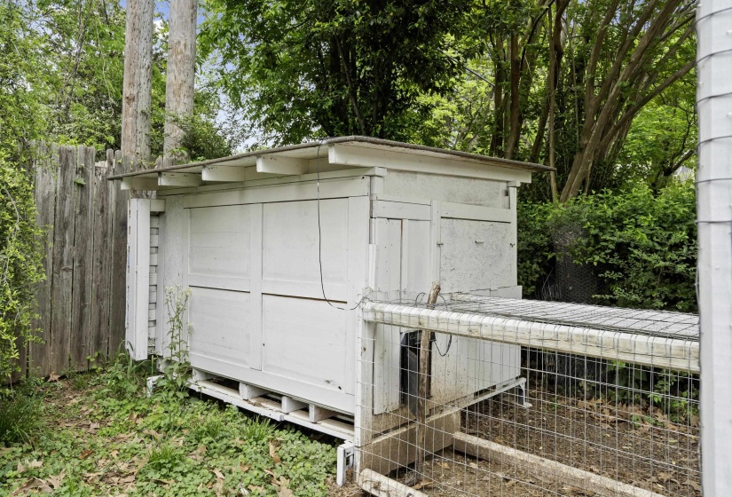 View of shed