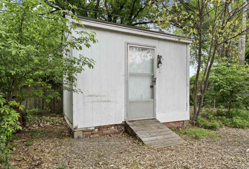 View of shed
