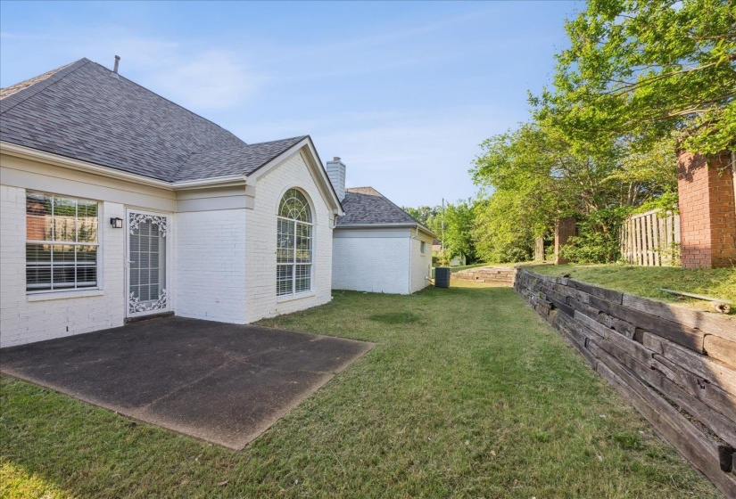 View of yard featuring a patio area