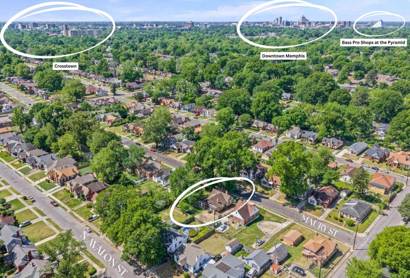 View of urban area featuring nearby suburban area