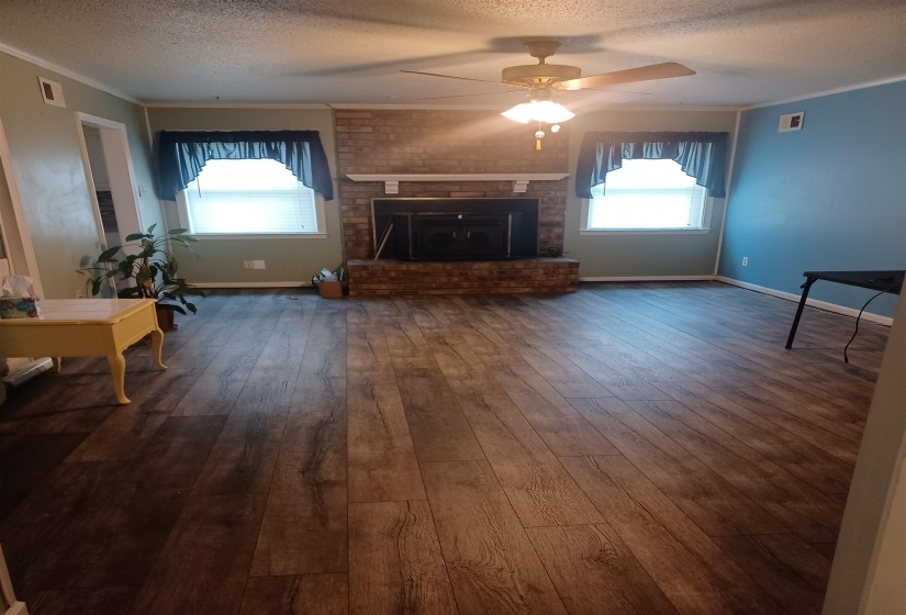 Fireplace hardwood floors