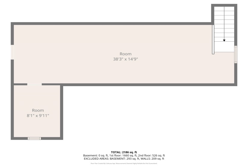 View of room layout