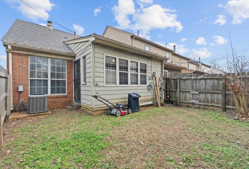 Back of house