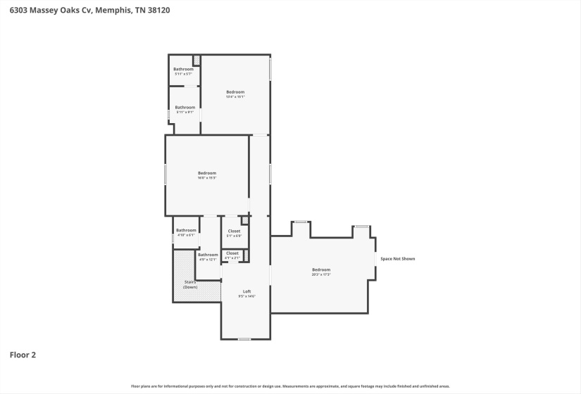 6303 MASSEY OAKS CV, Memphis, Tennessee 38120, 5 Bedrooms Bedrooms, 10 Rooms Rooms,3.2 BathroomsBathrooms,Residential,For Sale,MASSEY OAKS,10219792