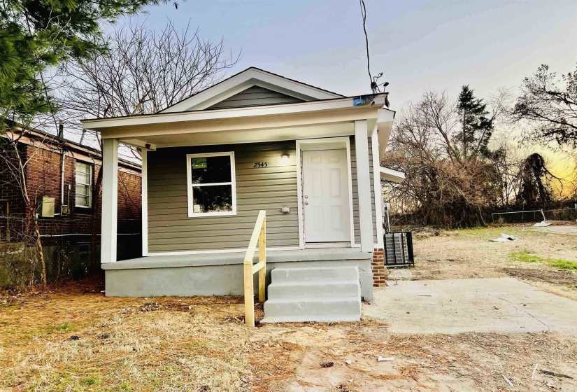 View of front facade