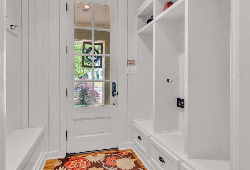 View of mudroom