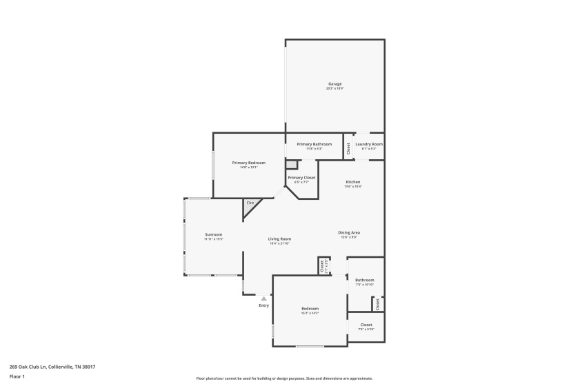 269 OAK CLUB LN, Collierville, Tennessee 38017, 2 Bedroom Bedrooms, 6 Room Rooms,2 BathroomBathrooms,Residential,For Sale,OAK CLUB,0,10220026