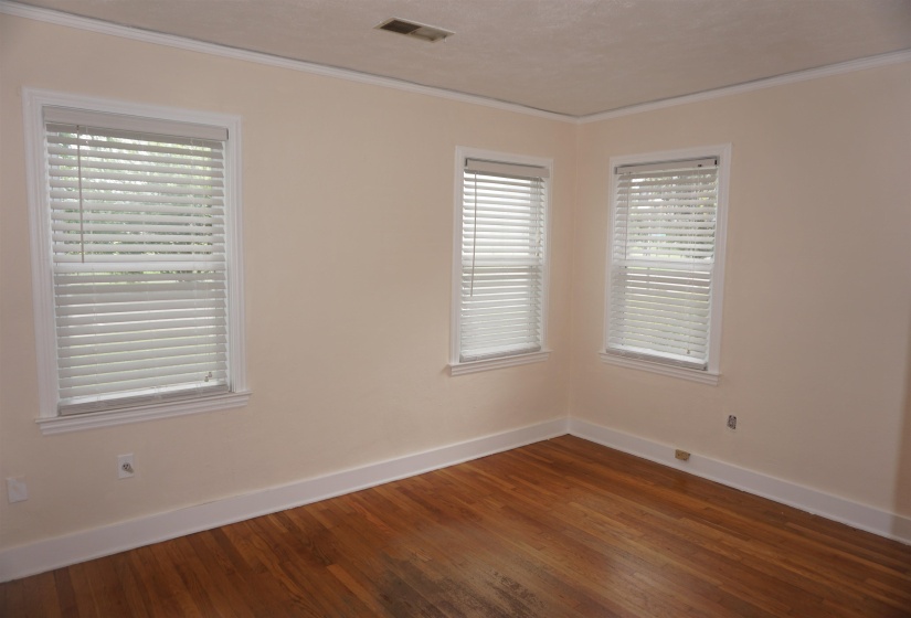 Hardwood flooring with a rich finish