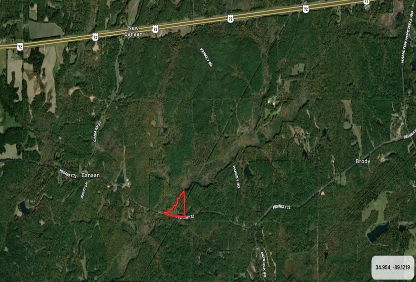0 OLD HWY 72 HWY, Ashland, Mississippi 38603, ,Land,For Sale,OLD HWY 72,10220847