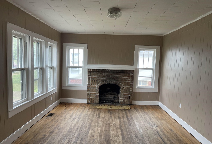 Living Room with Fireplace