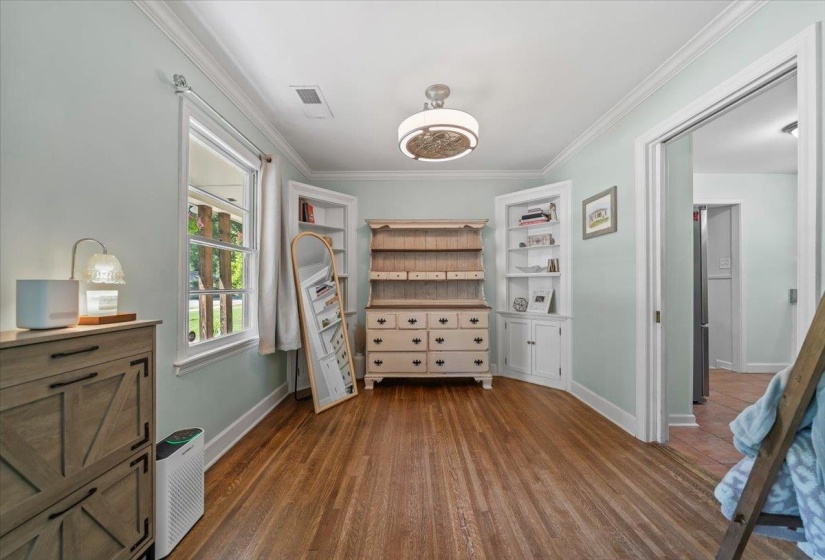 Formal dining room off of the kitchen.
