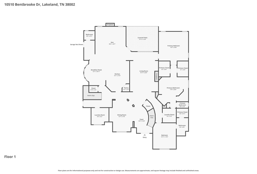 10510 BENTBROOKE DR, Lakeland, Tennessee 38002, 5 Bedroom Bedrooms, 10 Room Rooms,4.1 BathroomBathrooms,Residential,For Sale,BENTBROOKE,0,10221111