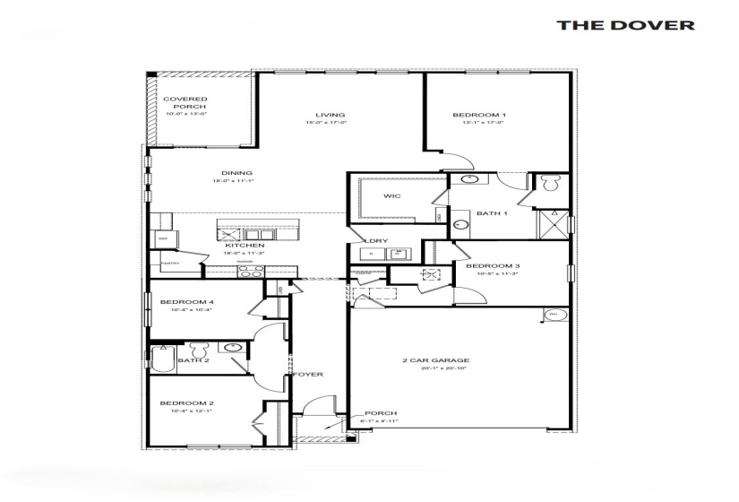View of floor plan / room layout