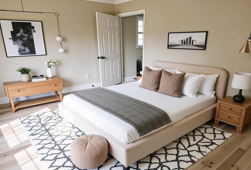 Stage primary bedroom