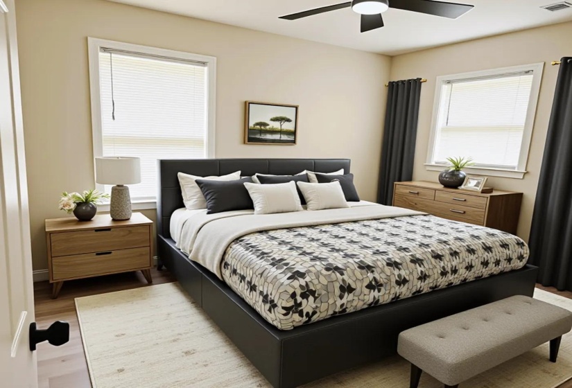 Bedroom 5 Virtual Stage