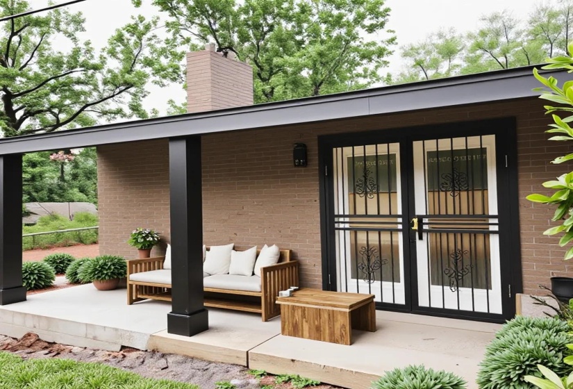 Virtually stage patio option 2
