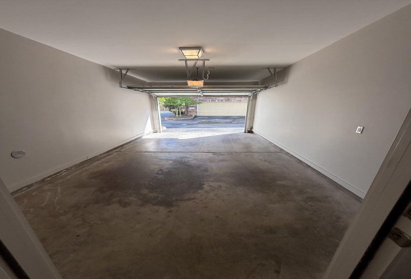 Attached garage