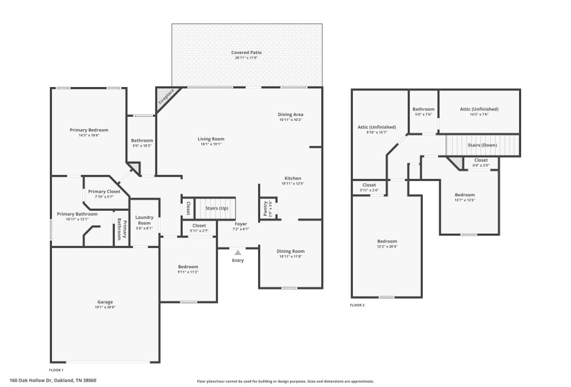 160 OAK HOLLOW DR, Oakland, Tennessee 38060, 4 Bedrooms Bedrooms, 7 Rooms Rooms,3 BathroomsBathrooms,Residential,For Sale,OAK HOLLOW,10221702
