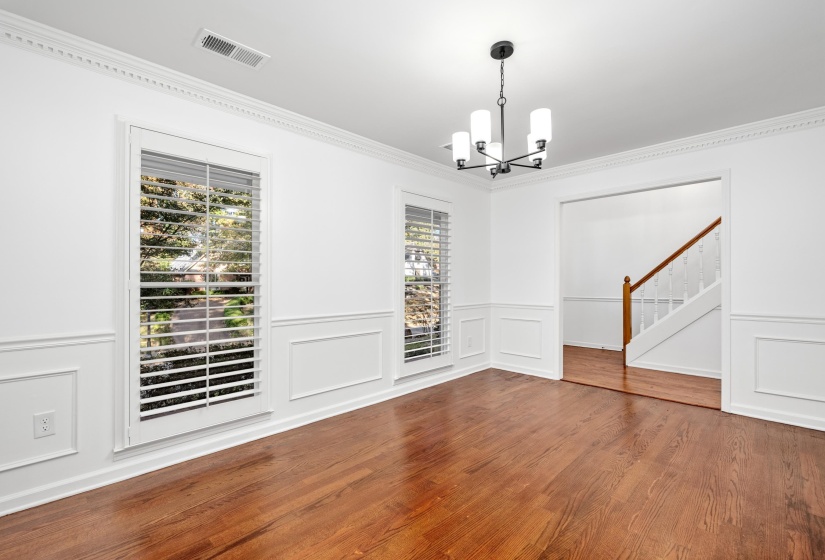Dining area