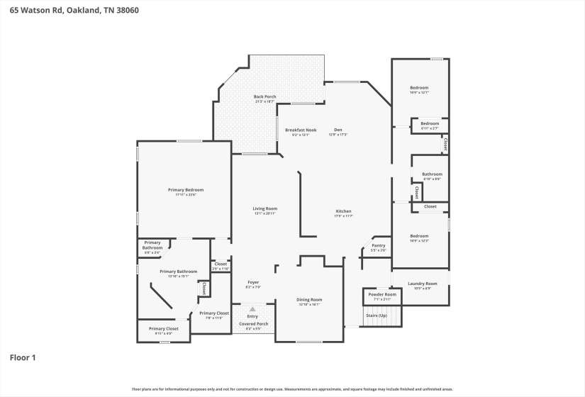 65 WATSON RD, Oakland, Tennessee 38060, 5 Bedrooms Bedrooms, 11 Rooms Rooms,3.2 BathroomsBathrooms,Residential,For Sale,WATSON,10221909