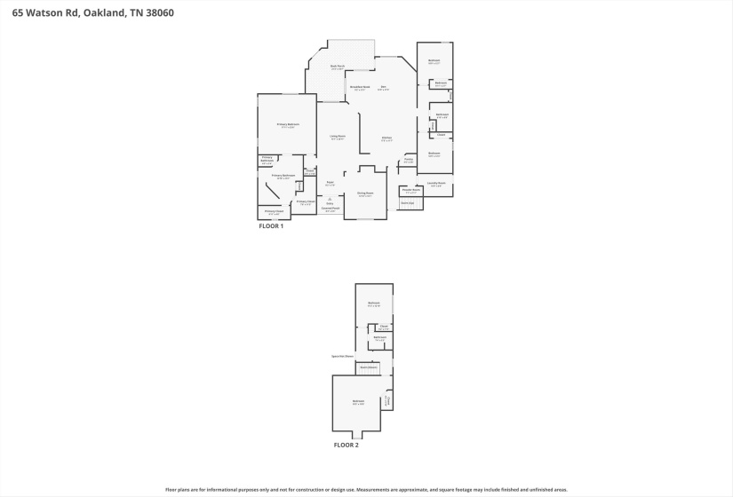65 WATSON RD, Oakland, Tennessee 38060, 5 Bedrooms Bedrooms, 11 Rooms Rooms,3.2 BathroomsBathrooms,Residential,For Sale,WATSON,10221909