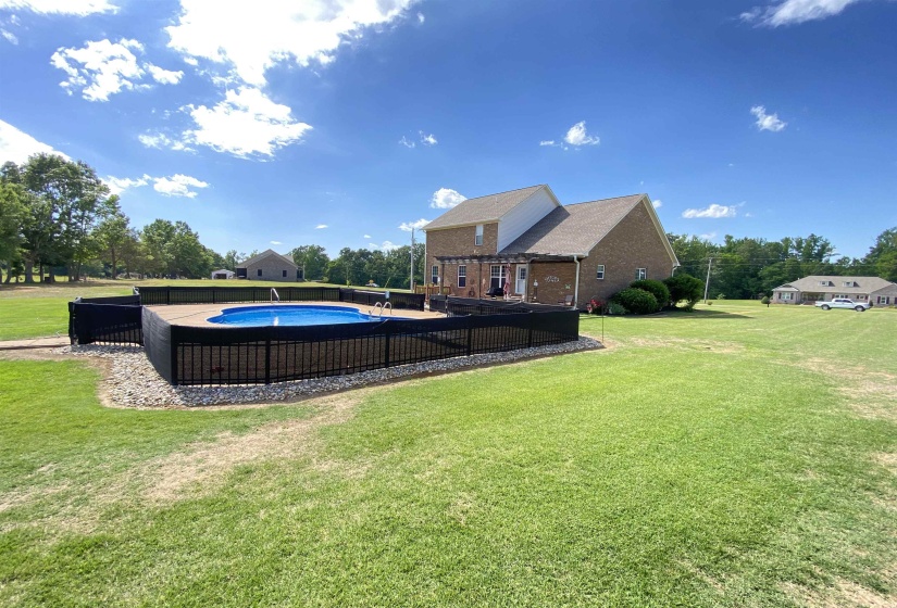 Back Yard with Inground Pool