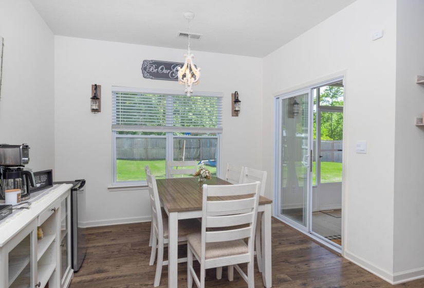 Dining area