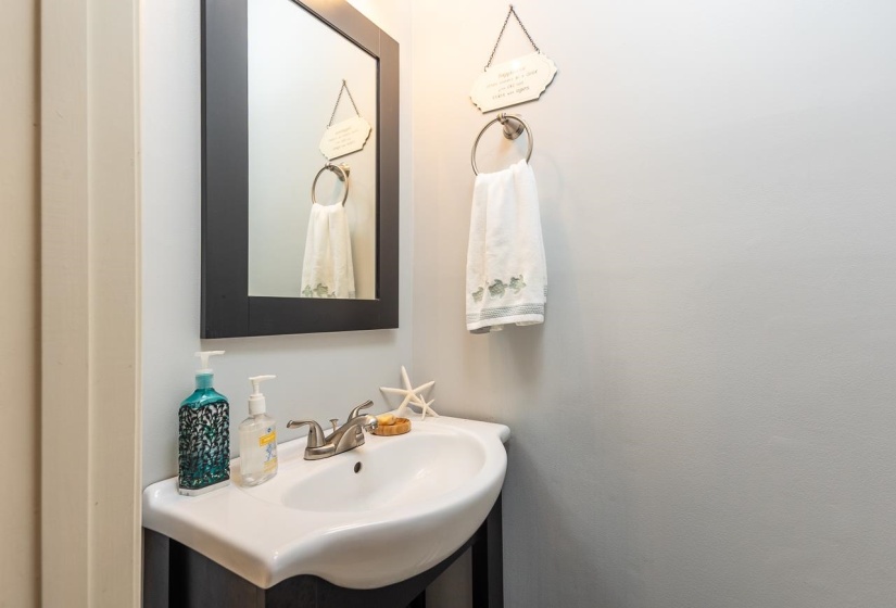 Bathroom with a sink