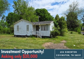 604 SIMONTON ST, Covington, Tennessee 38019, 2 Bedrooms Bedrooms, 4 Rooms Rooms,1 BathroomBathrooms,Residential,For Sale,SIMONTON,10222058 604 SIMONTON ST, Covington, Tennessee 38019, 2 Bedrooms Bedrooms, 4 Rooms Rooms,1 BathroomBathrooms,Residential,For Sale,SIMONTON,10222058