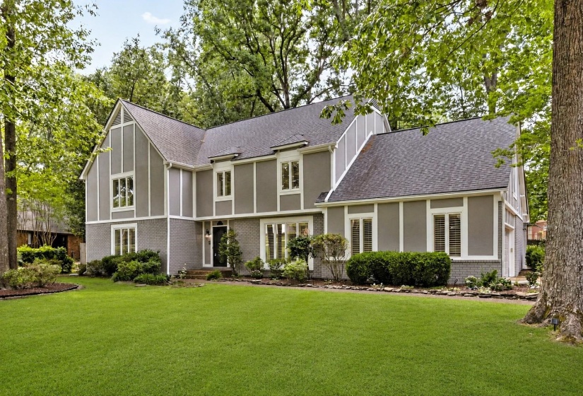Fox Creek!  Not your cookie-cutter floorplan w/all sorts of usable spaces for a growing or multi-generational family w/ALL LARGE ROOMS.  2 Primary BRs – One Up and One DOWN! Hardwood Up & Down for EZ maintenance! Walk-In closets & Walk-In Showers galore!
