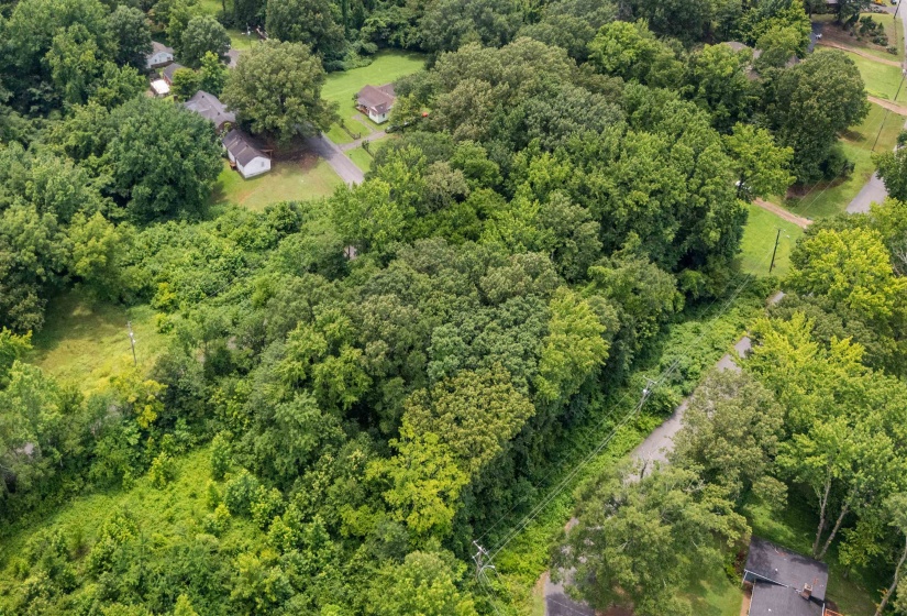 Aerial overview of property's location
