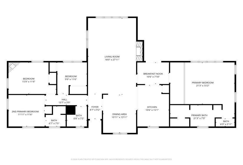 View of floor plan / room layout