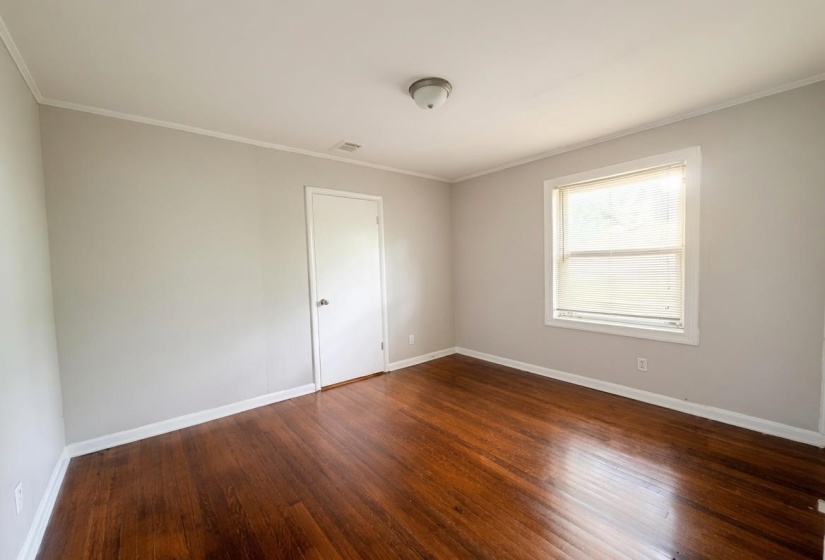 Hardwood-style flooring throughout