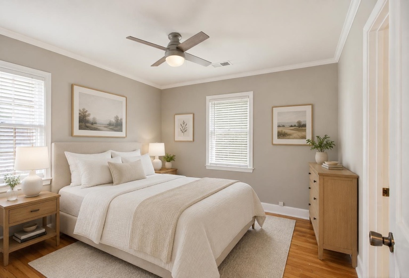 2nd bedroom virtually staged