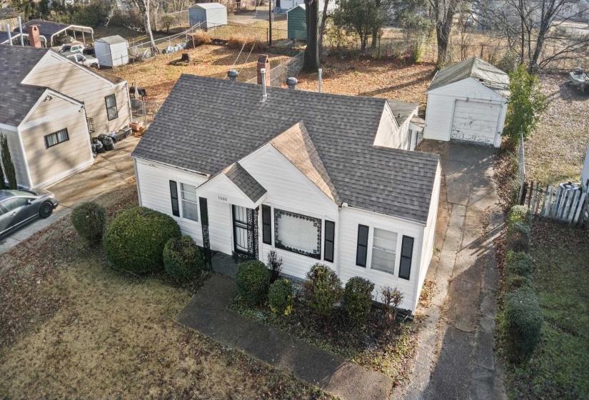Drone / aerial view