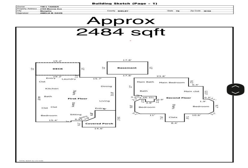 2165 MONROE AVE, Memphis, Tennessee 38104, 4 Bedrooms Bedrooms, 8 Rooms Rooms,3 BathroomsBathrooms,Residential,For Sale,MONROE,10222447
