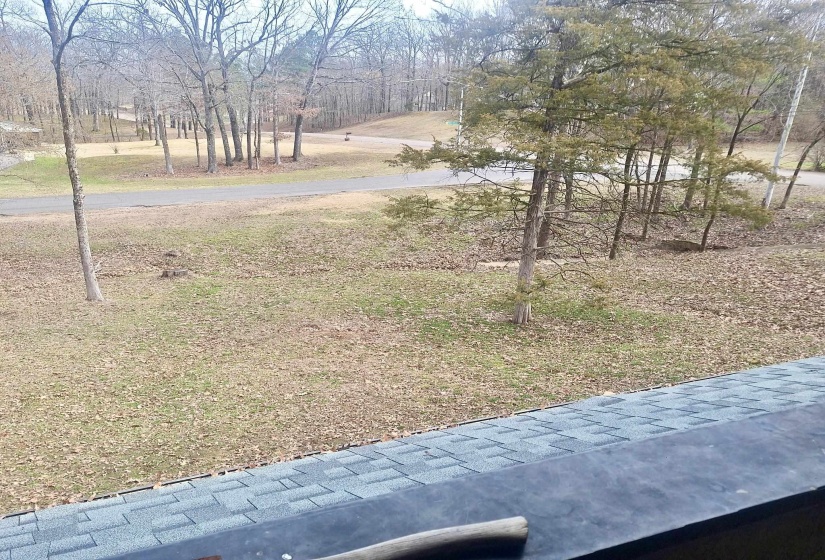 View of green lawn