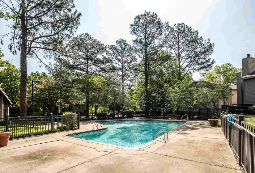 Outdoor community pool