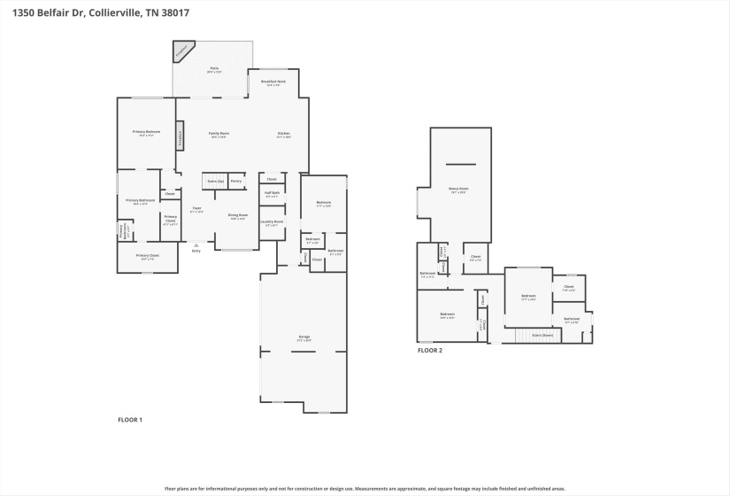 1350 BELFAIR DR, Collierville, Tennessee 38017, 4 Bedroom Bedrooms, 8 Room Rooms,4.1 BathroomBathrooms,Residential,For Sale,BELFAIR,0,10223125