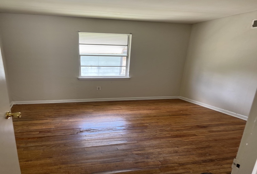 Wood-finish flooring throughout