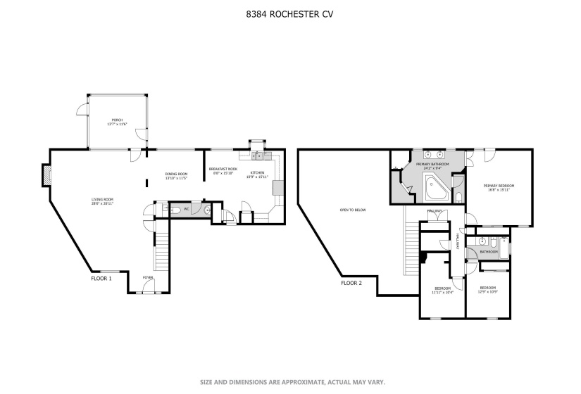 8384 ROCHESTER CV, Germantown, Tennessee 38139, 3 Bedroom Bedrooms, 6 Room Rooms,2.1 BathroomBathrooms,Residential,For Sale,ROCHESTER,0,10223198