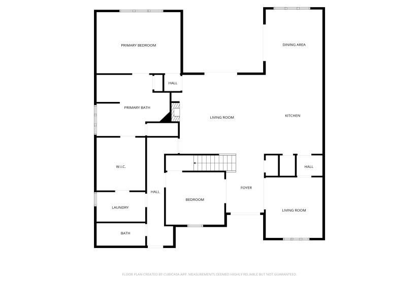 View of floor plan / room layout
