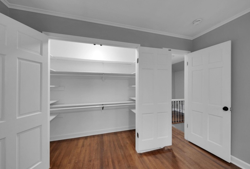 View of closet