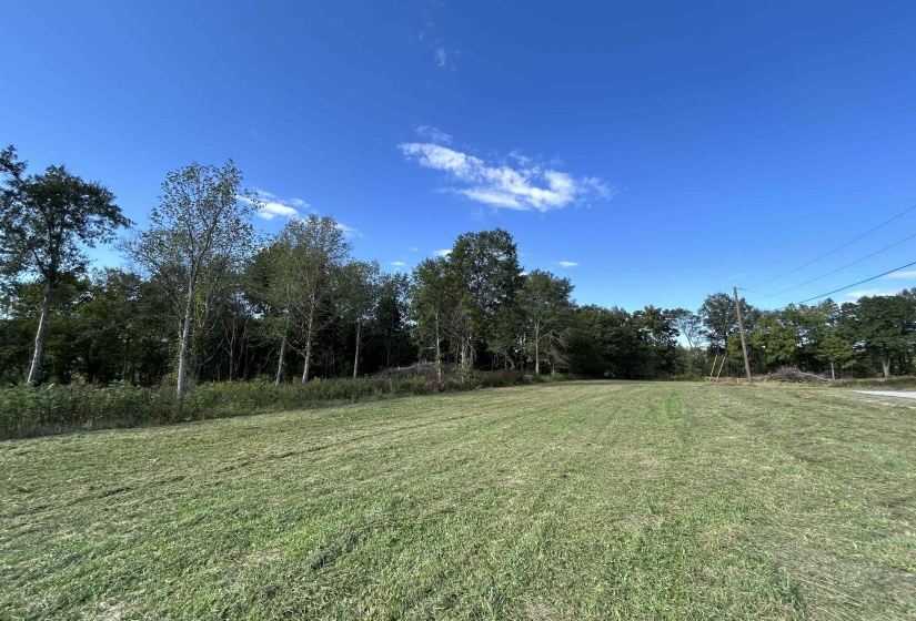 View at front towards next lot