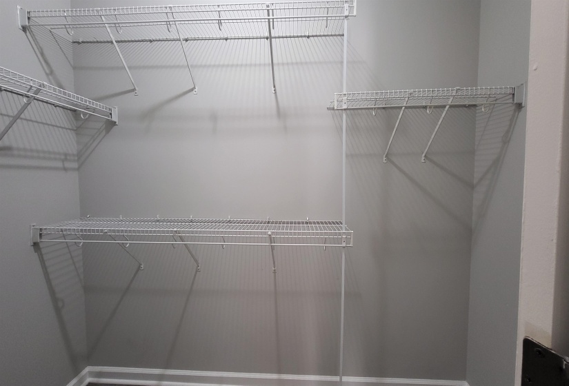View of spacious closet