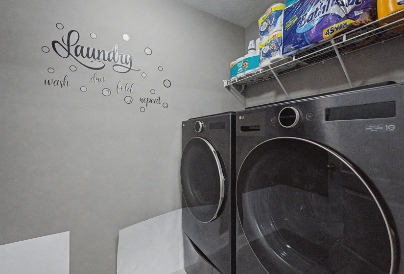 Dedicated laundry area