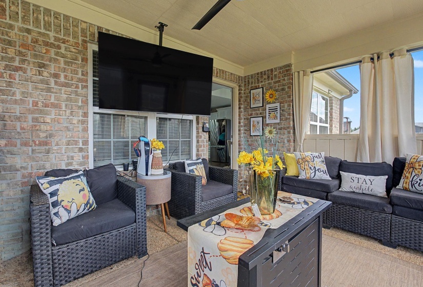 Screened porch