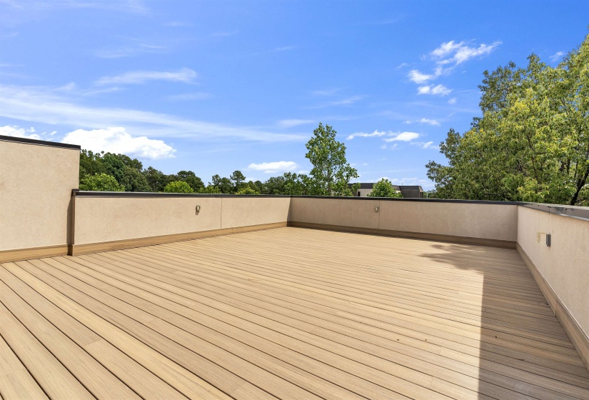 View of deck