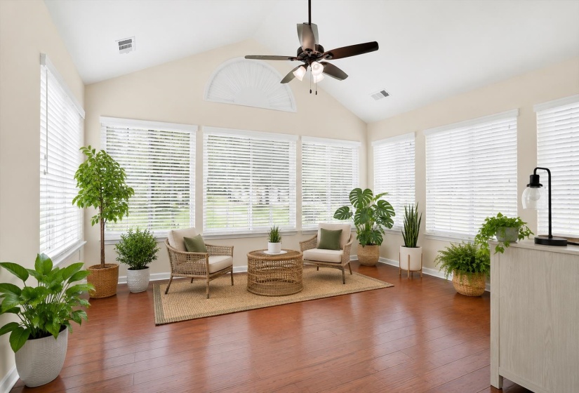 See the possibilities for this sunroom. Photo is AI generated.