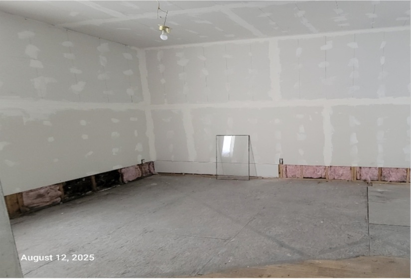 View of spare room